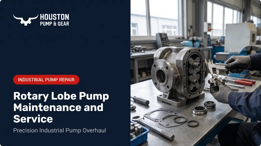 Rotary Lobe Pump Maintenance and Service