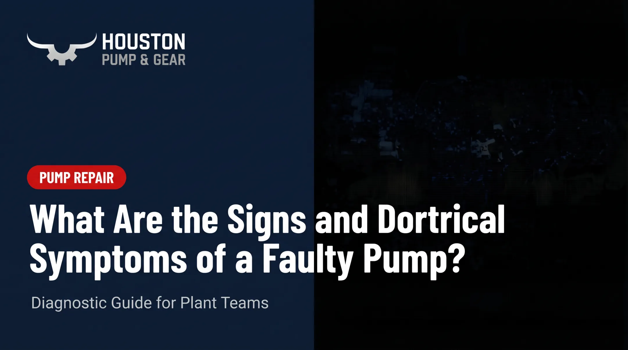 What Are the Signs and Symptoms of a Faulty Pump?