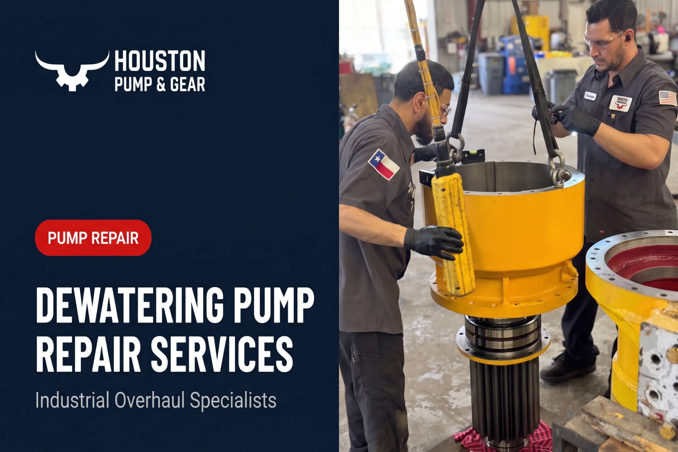Dewatering Pump Repair Services