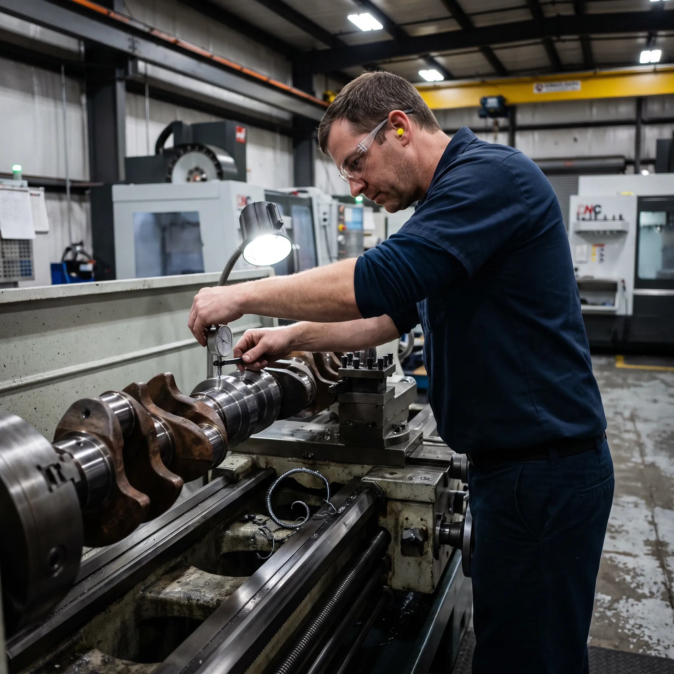 Industrial Crankshaft Repair and Machining