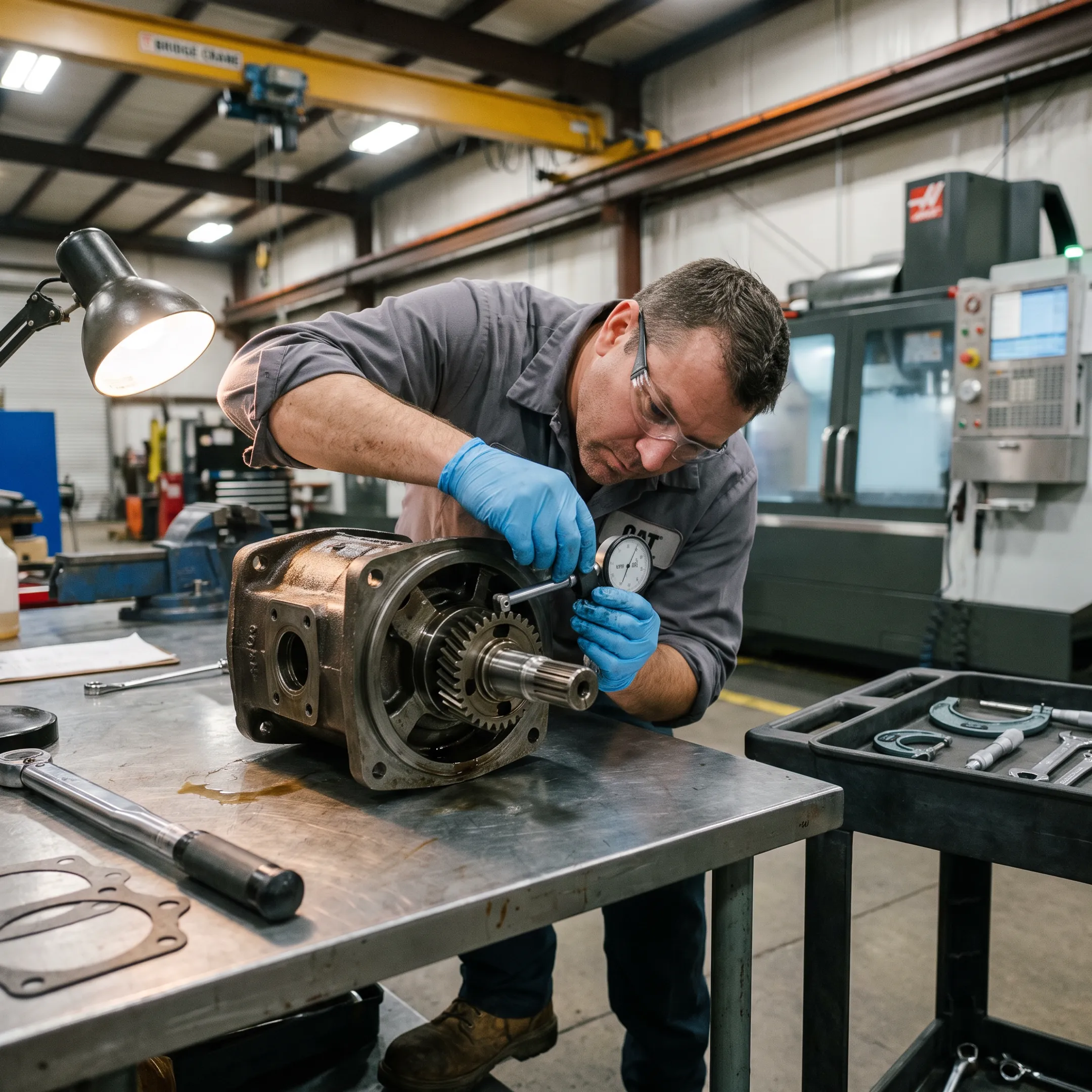 Caterpillar Hydraulic Pump Repair