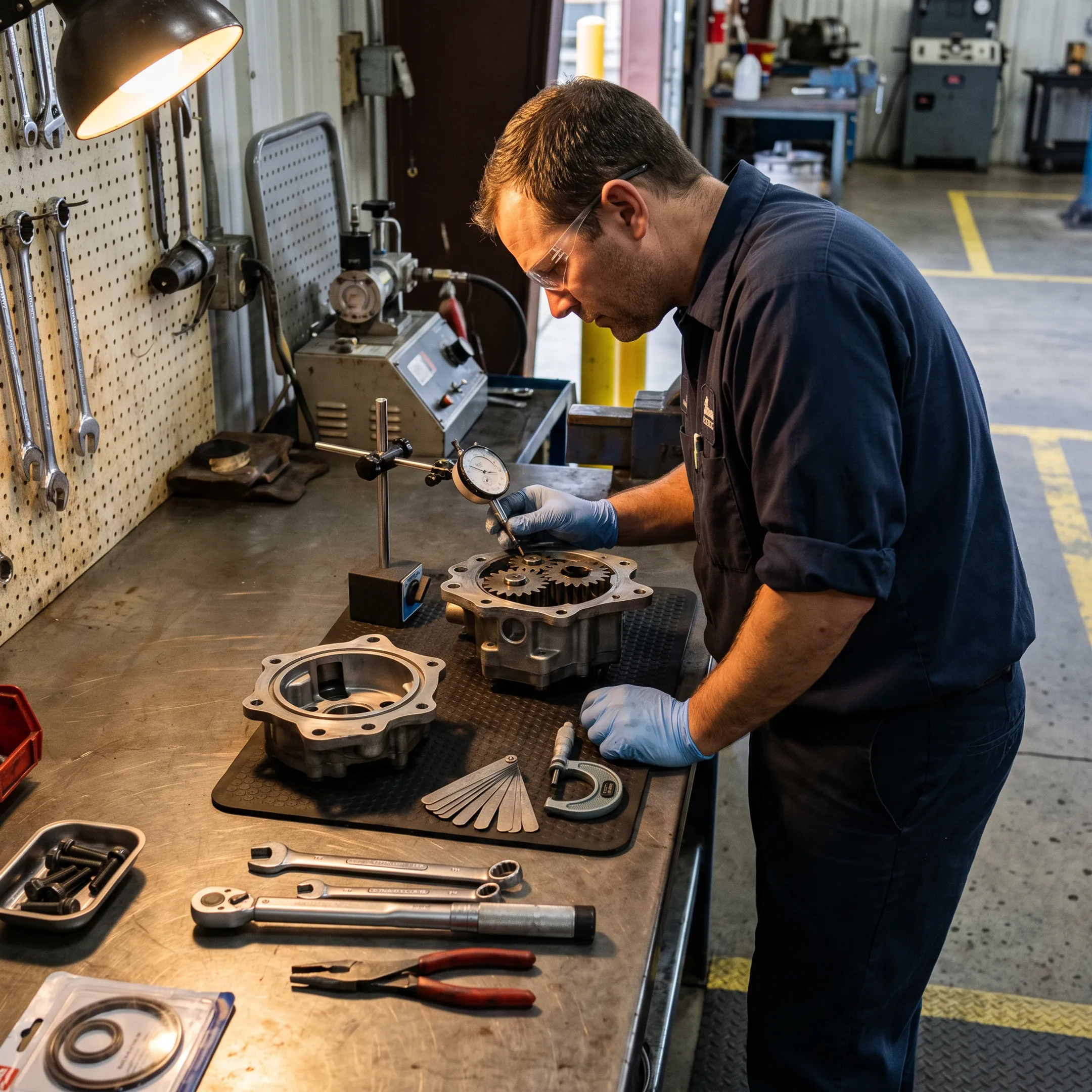 Hydraulic Oil Gear Pump Repair