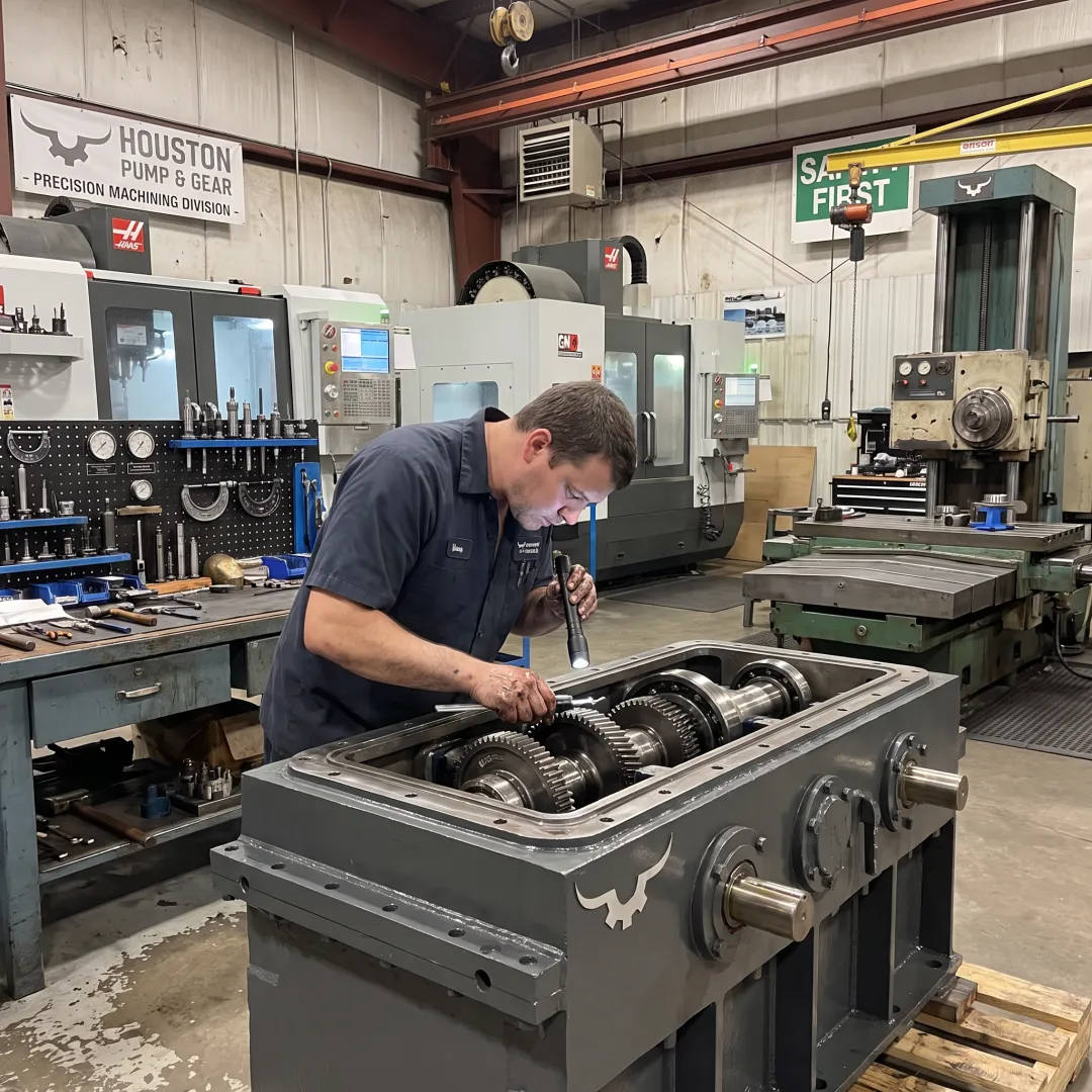 Industrial Gearbox Repair in Houston