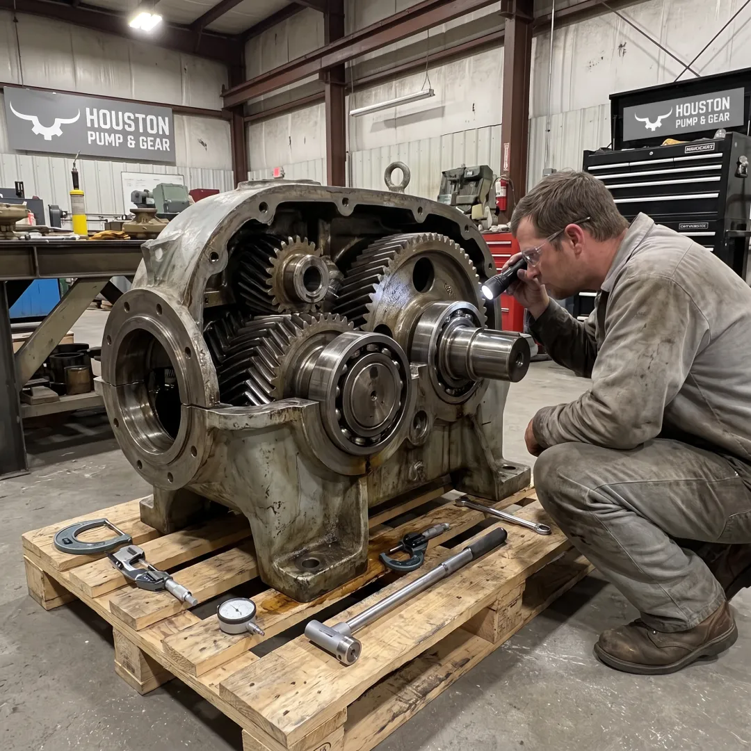 Helical Gearbox Repair
