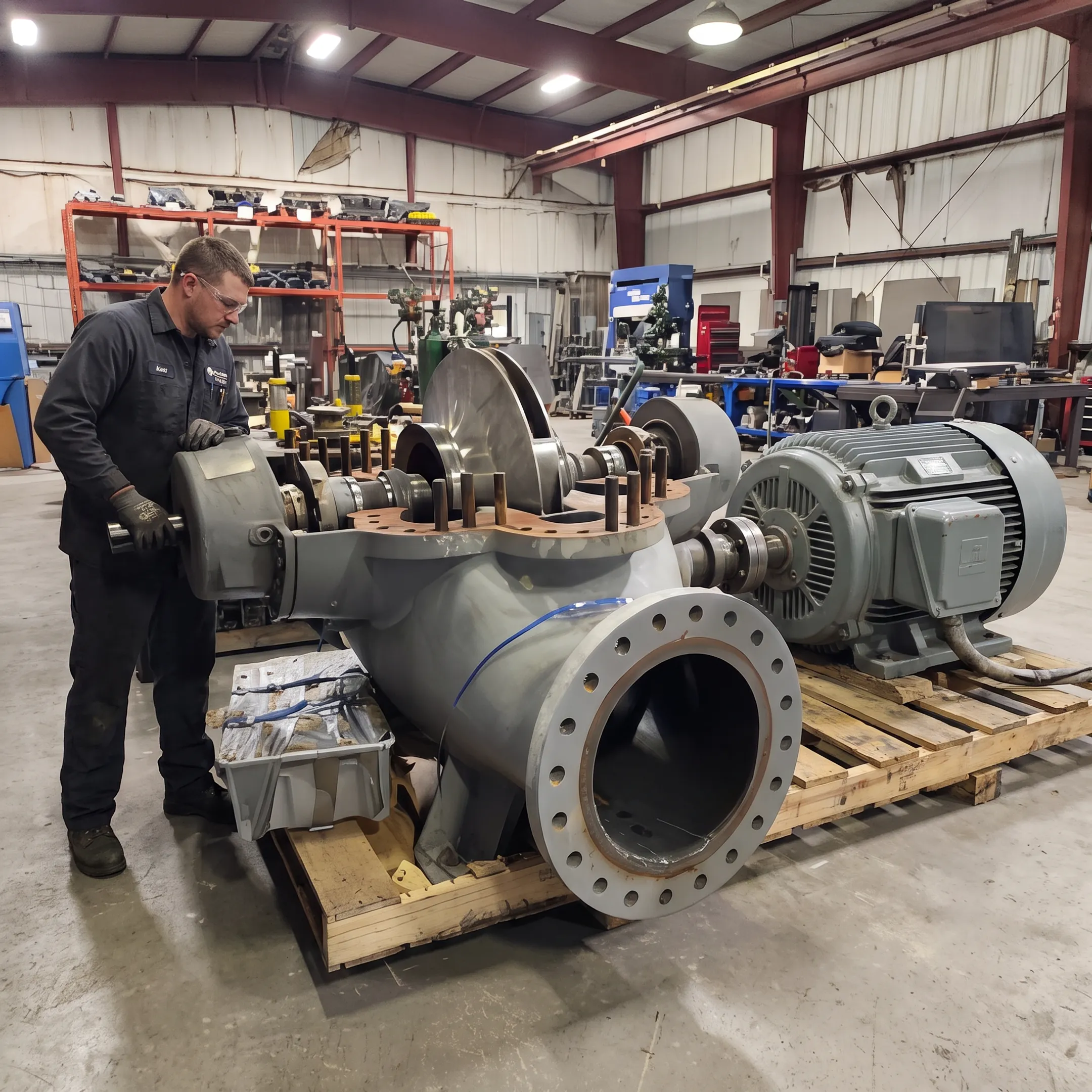 Pump and Motor Repair Services