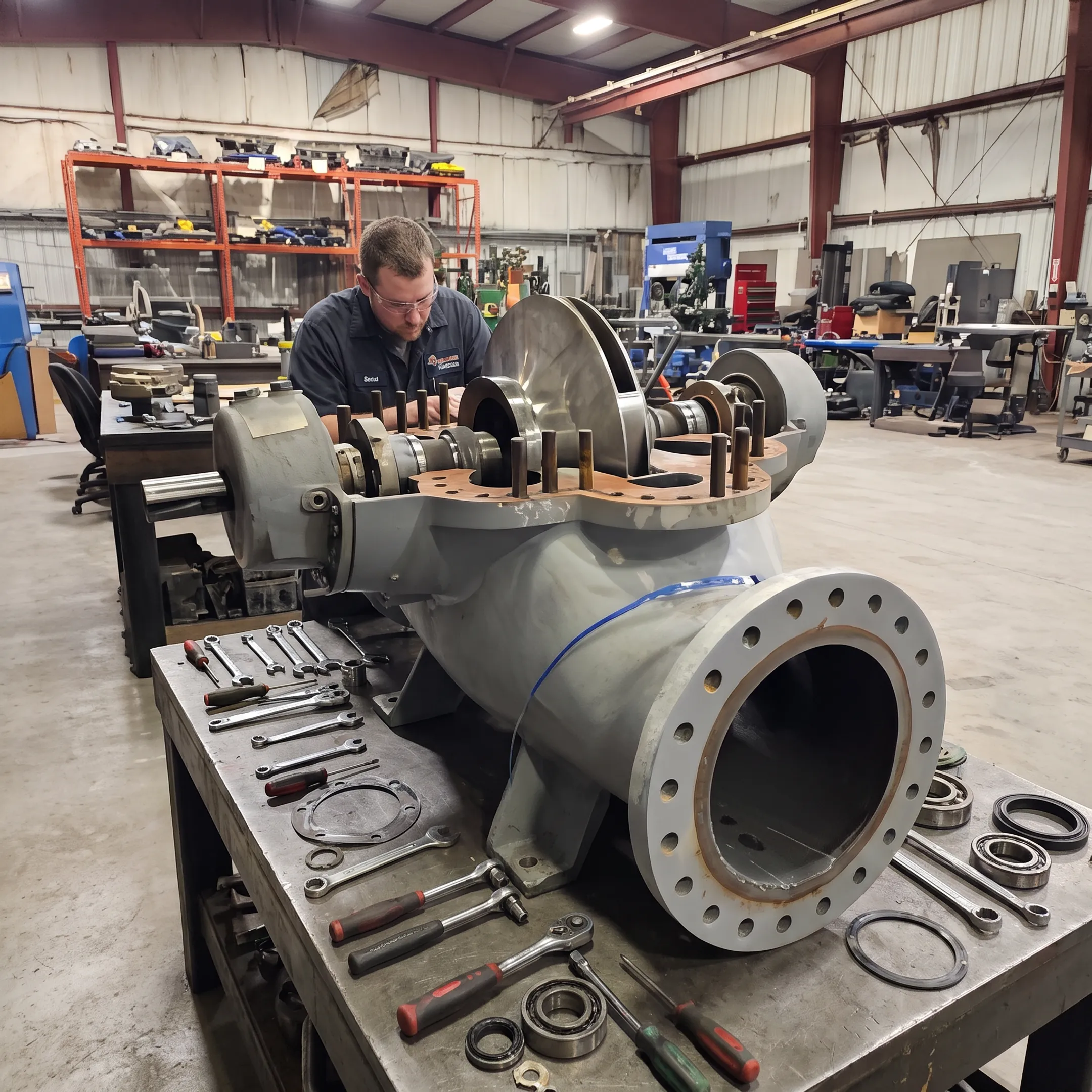 Industrial Pump Repair Services