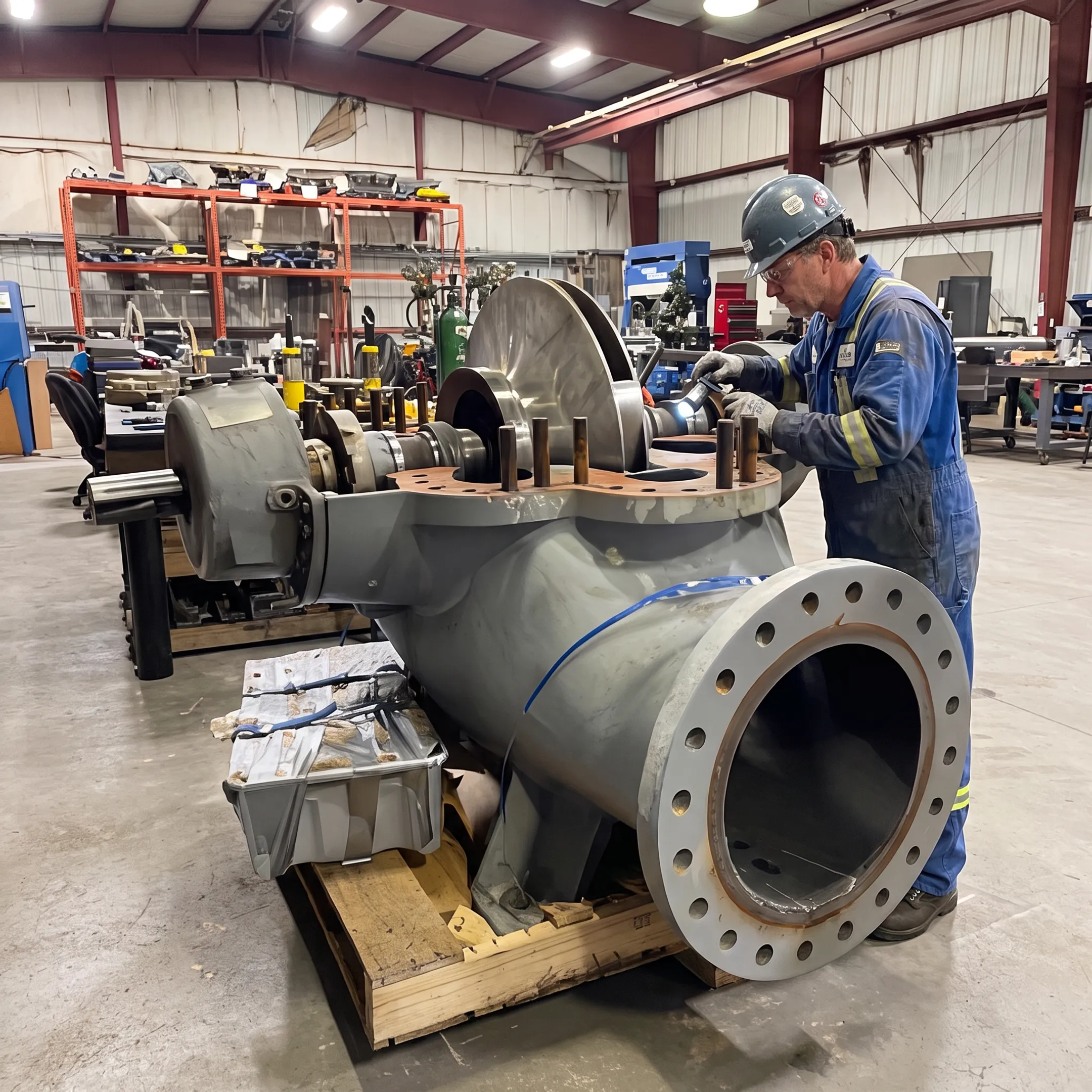 Industrial Pump and Reducer Repair Services