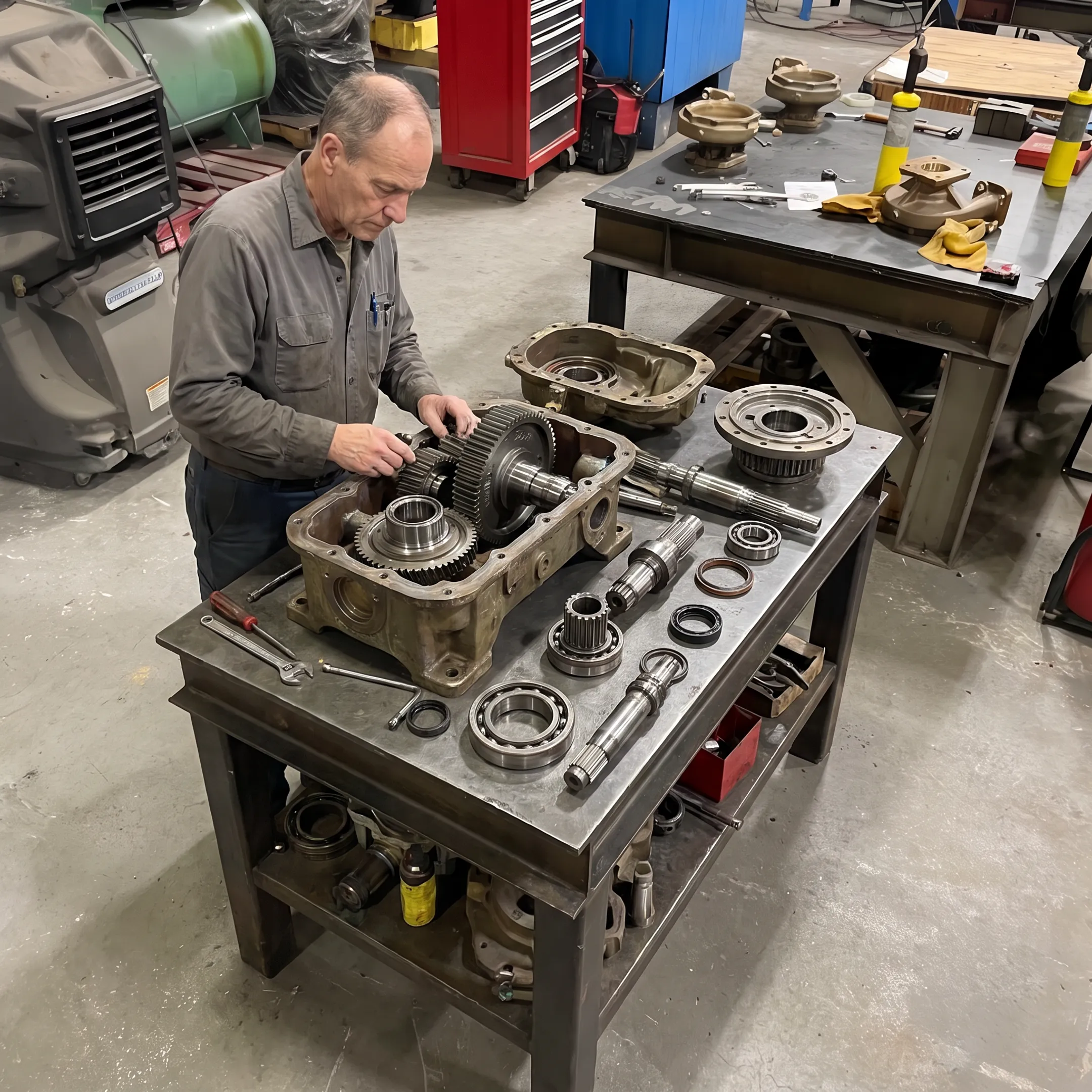 Gearbox Rebuild and Repair