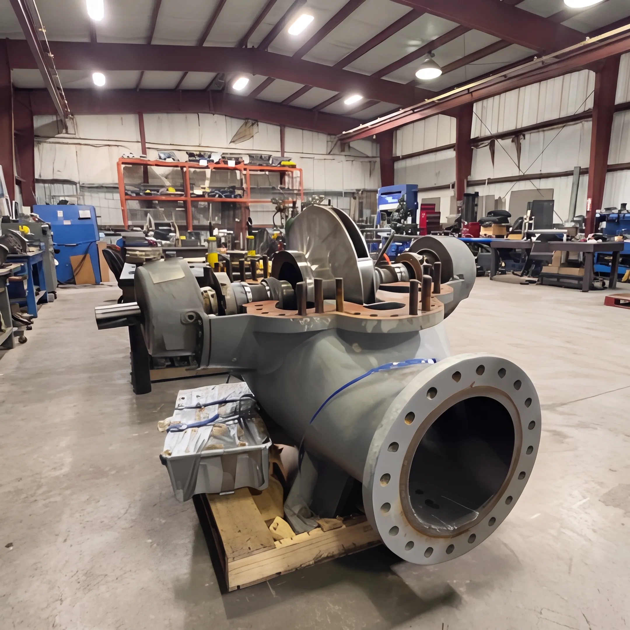 Nash Liquid Ring Vacuum Pump Repair