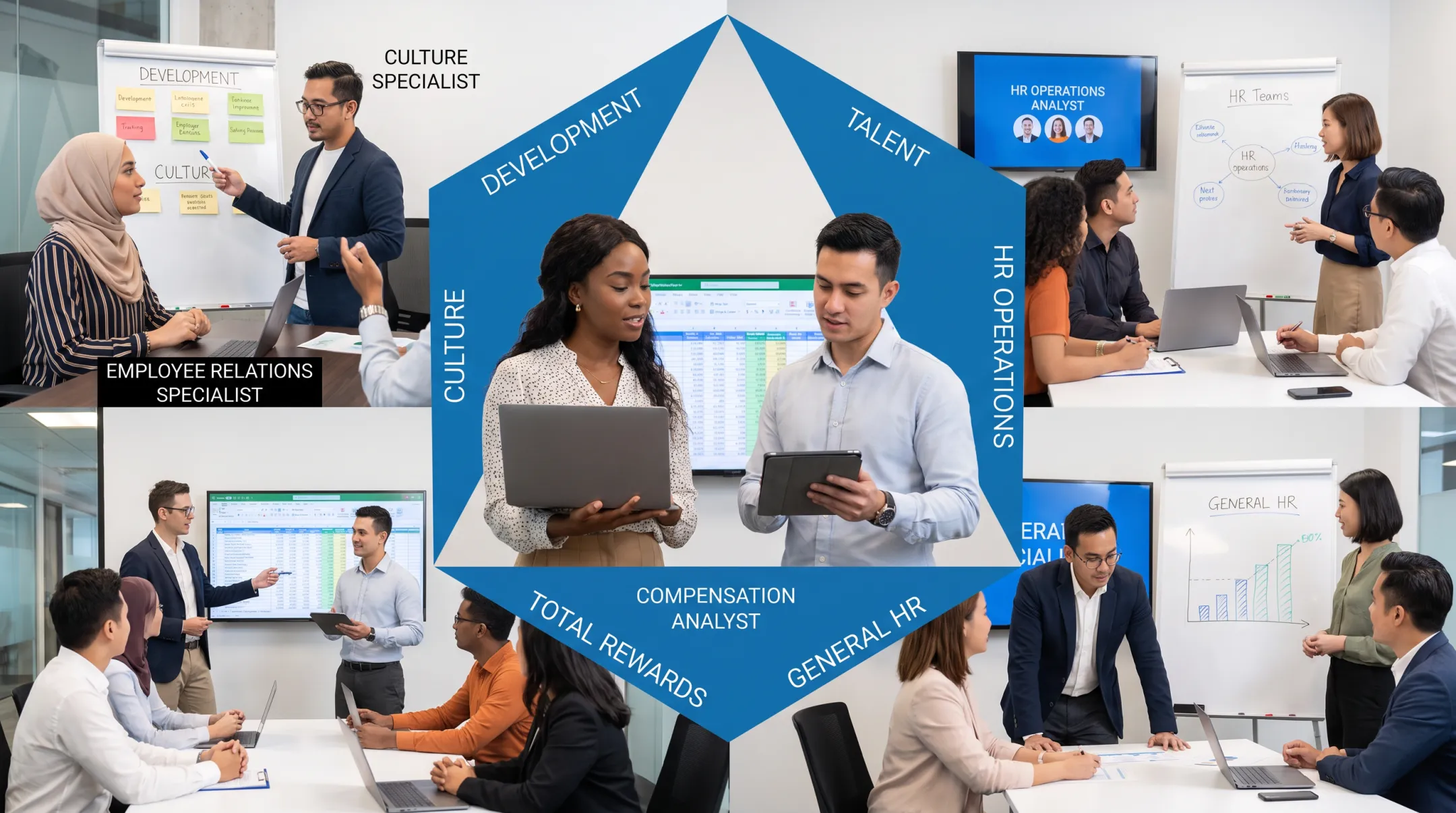 Konnect Center of Excellence specialists matched to HR business needs