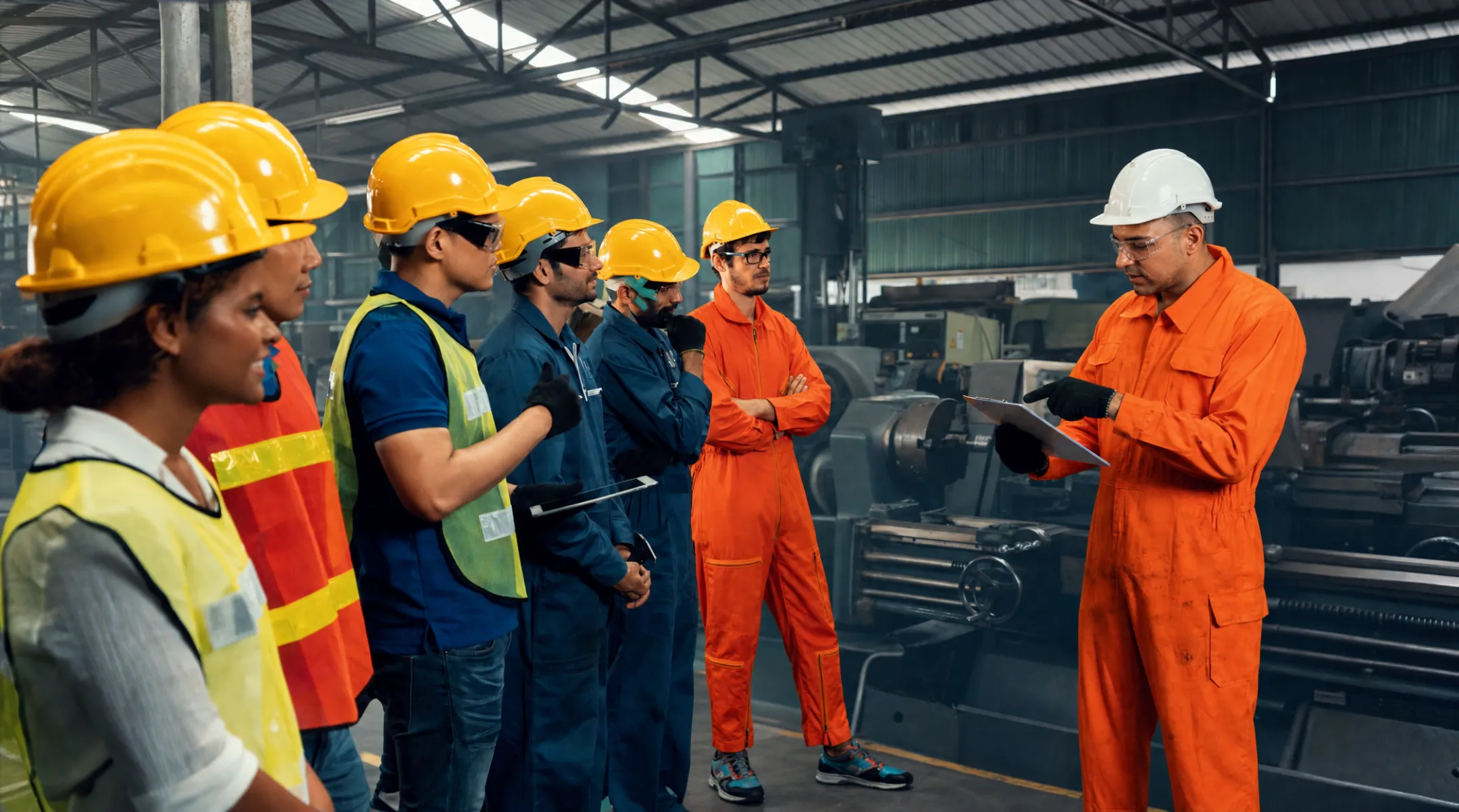 workplace safety leaders and employees demonstrating proactive hazard reporting culture