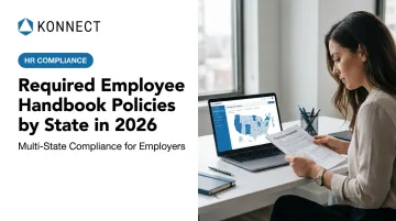 Required Employee Handbook Policies by State in 2026