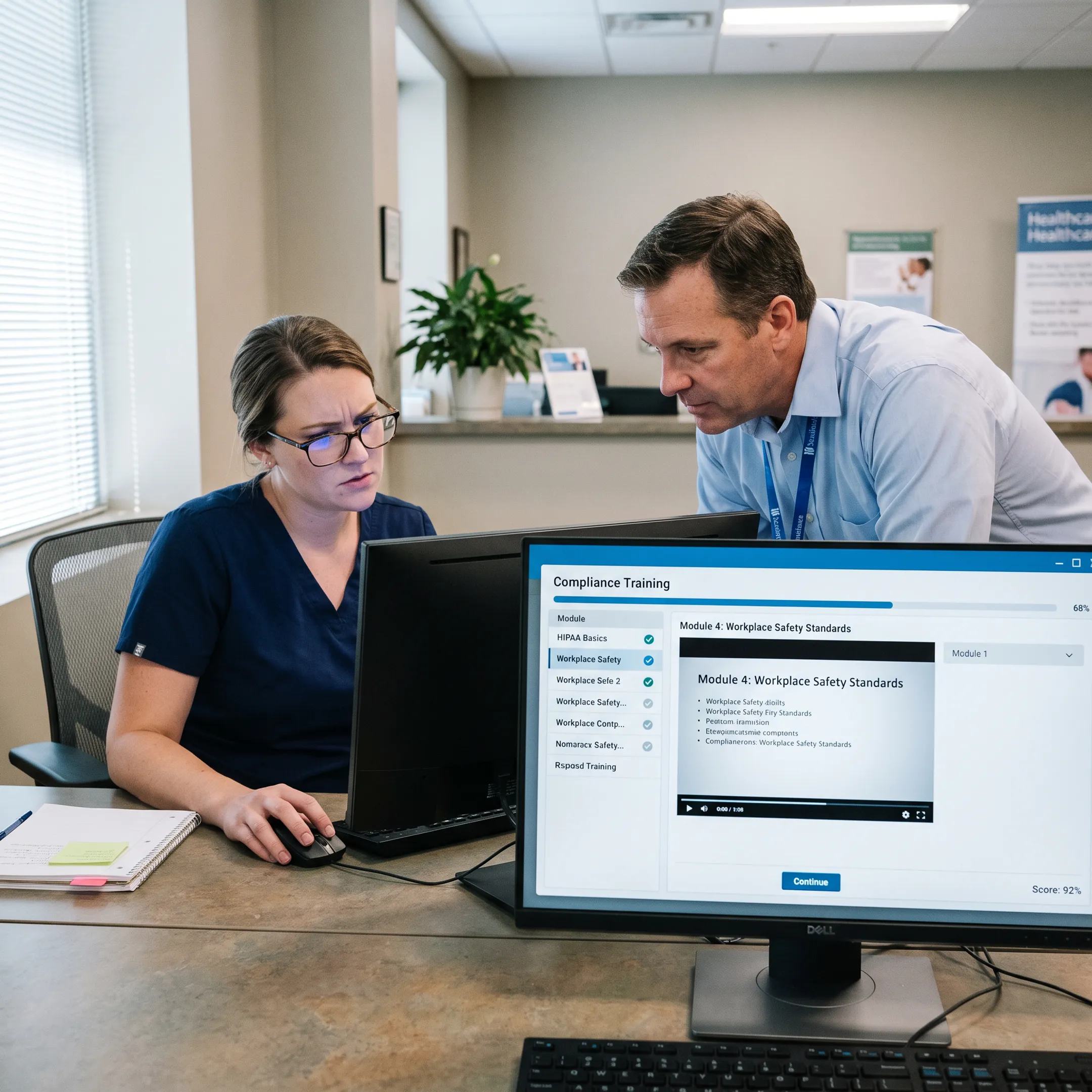 Healthcare compliance training