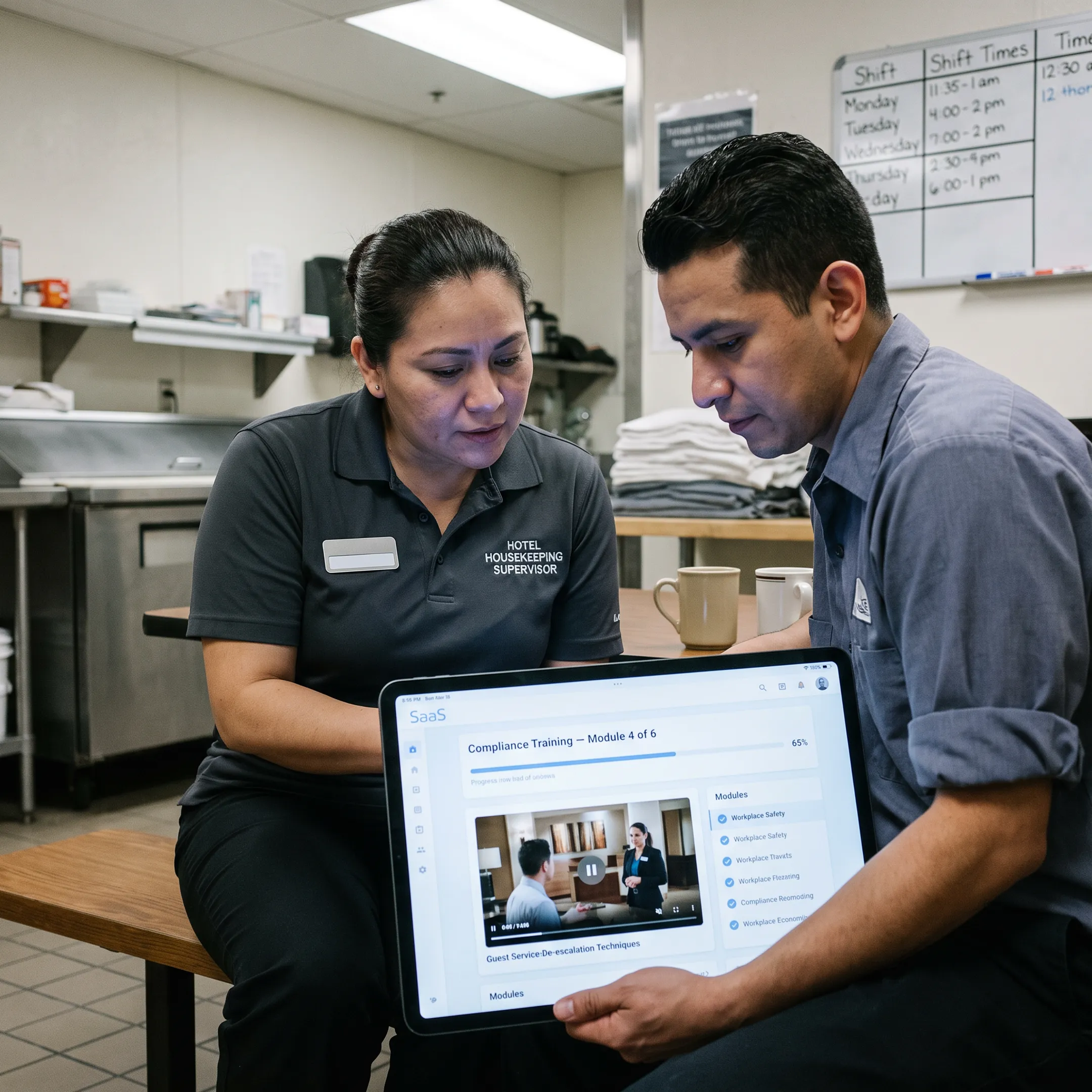 Hospitality compliance training