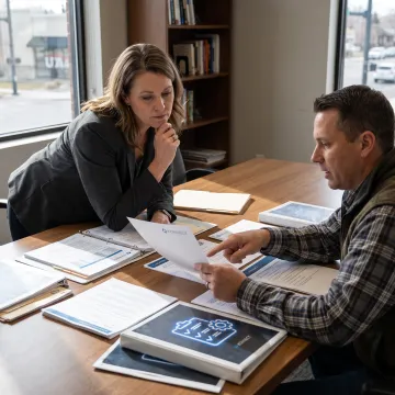 HR advisor discussing workforce strategy