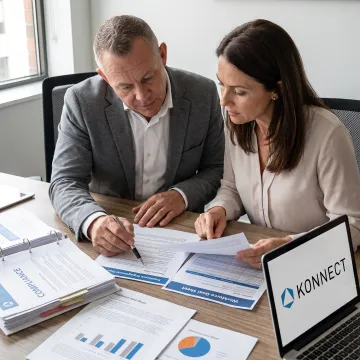 HR advisor reviewing workforce plans