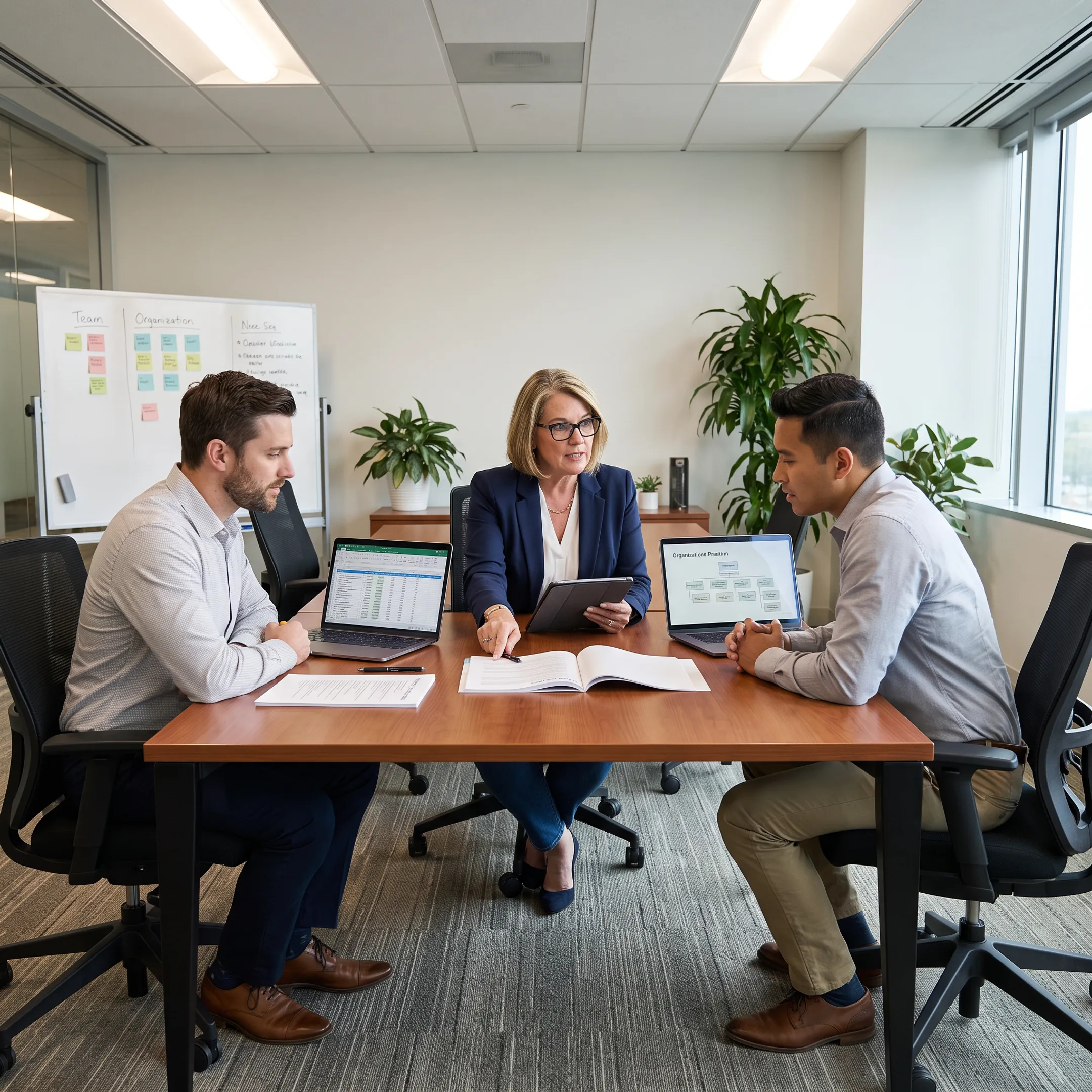 HR consultant supporting a business team