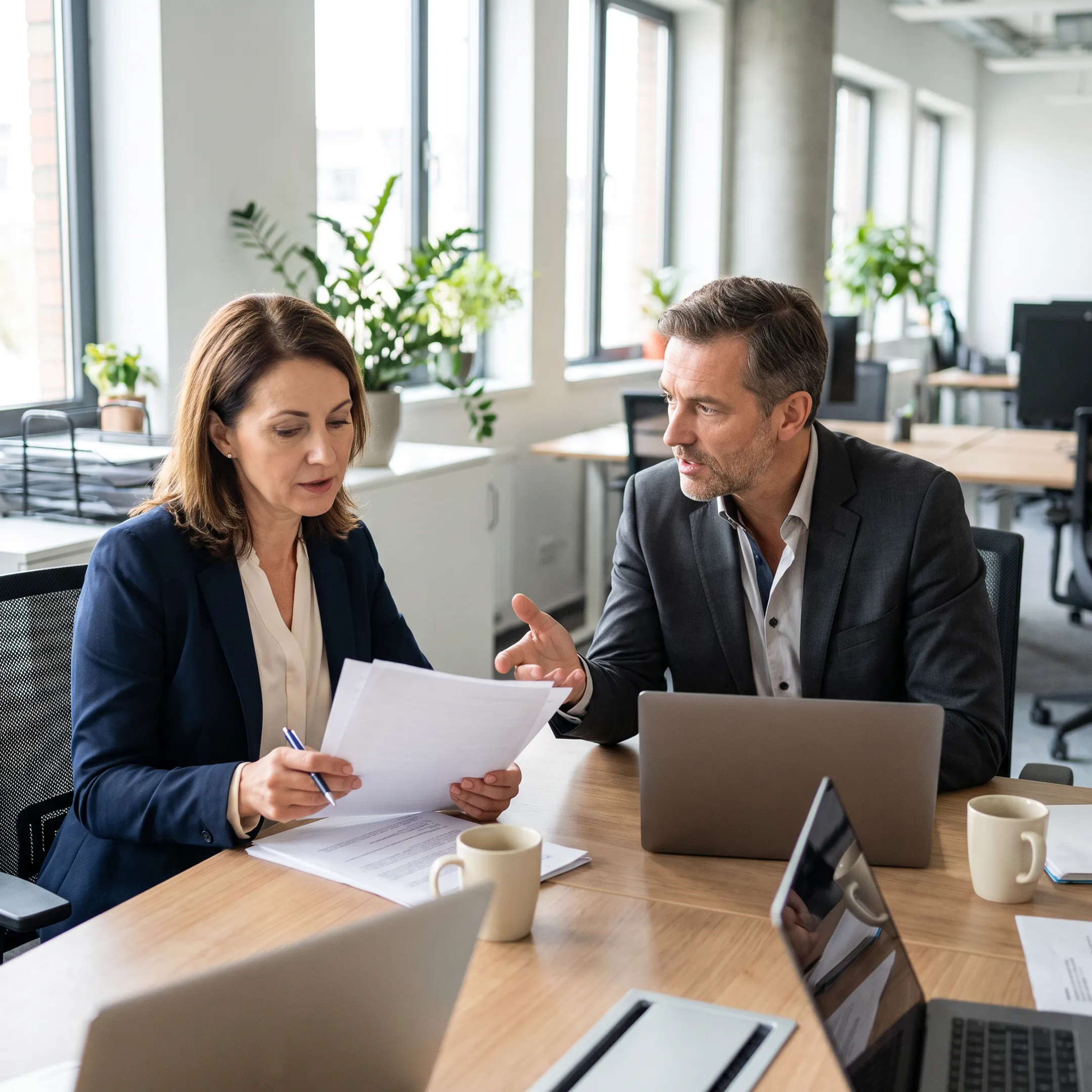 HR consultant supporting hospitality manager