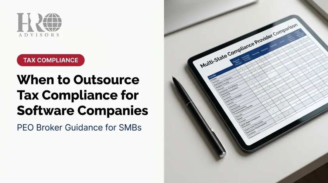When to Outsource Tax Compliance for Software Companies