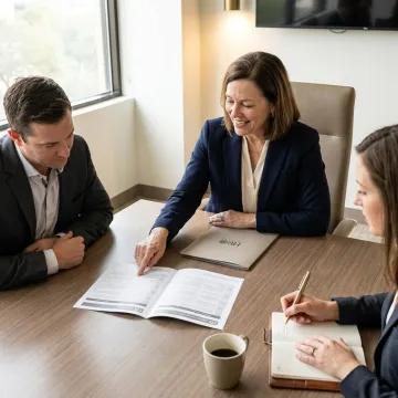 HR advisor comparing employer support options