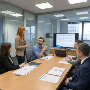 HR advisor leading supervisor compliance training