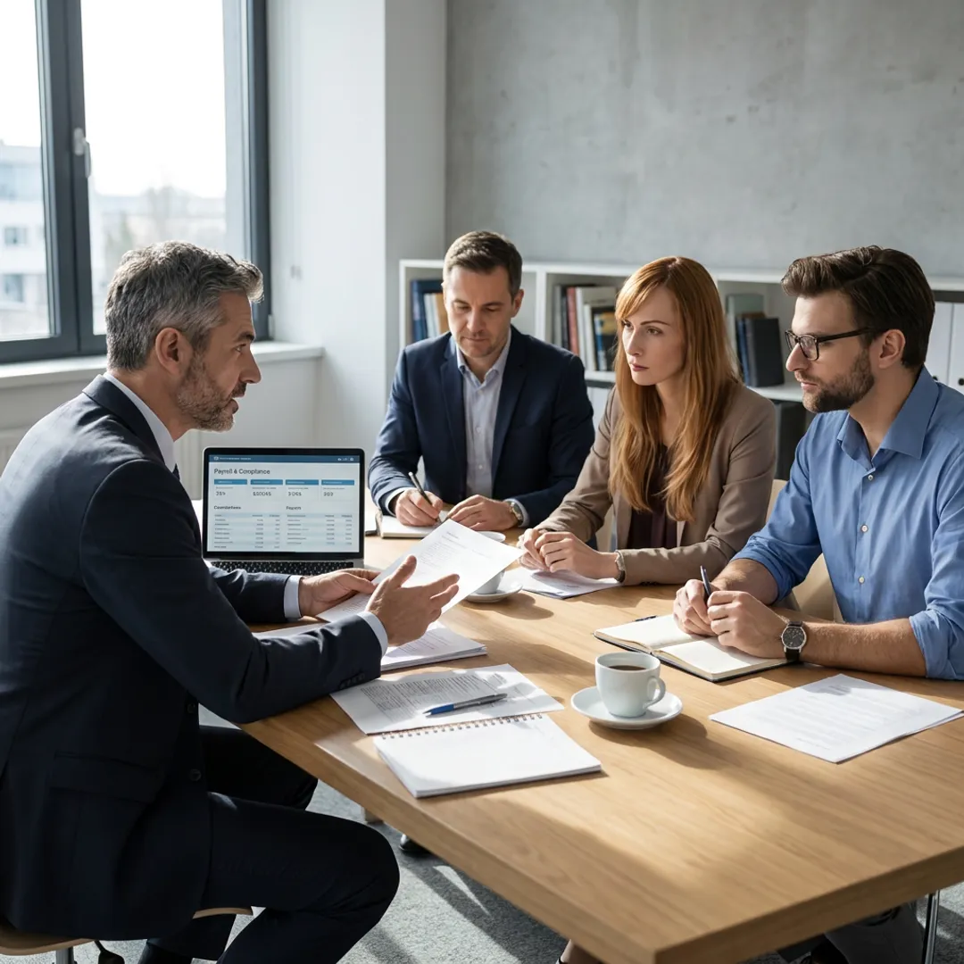 HCM consultant advising business leaders