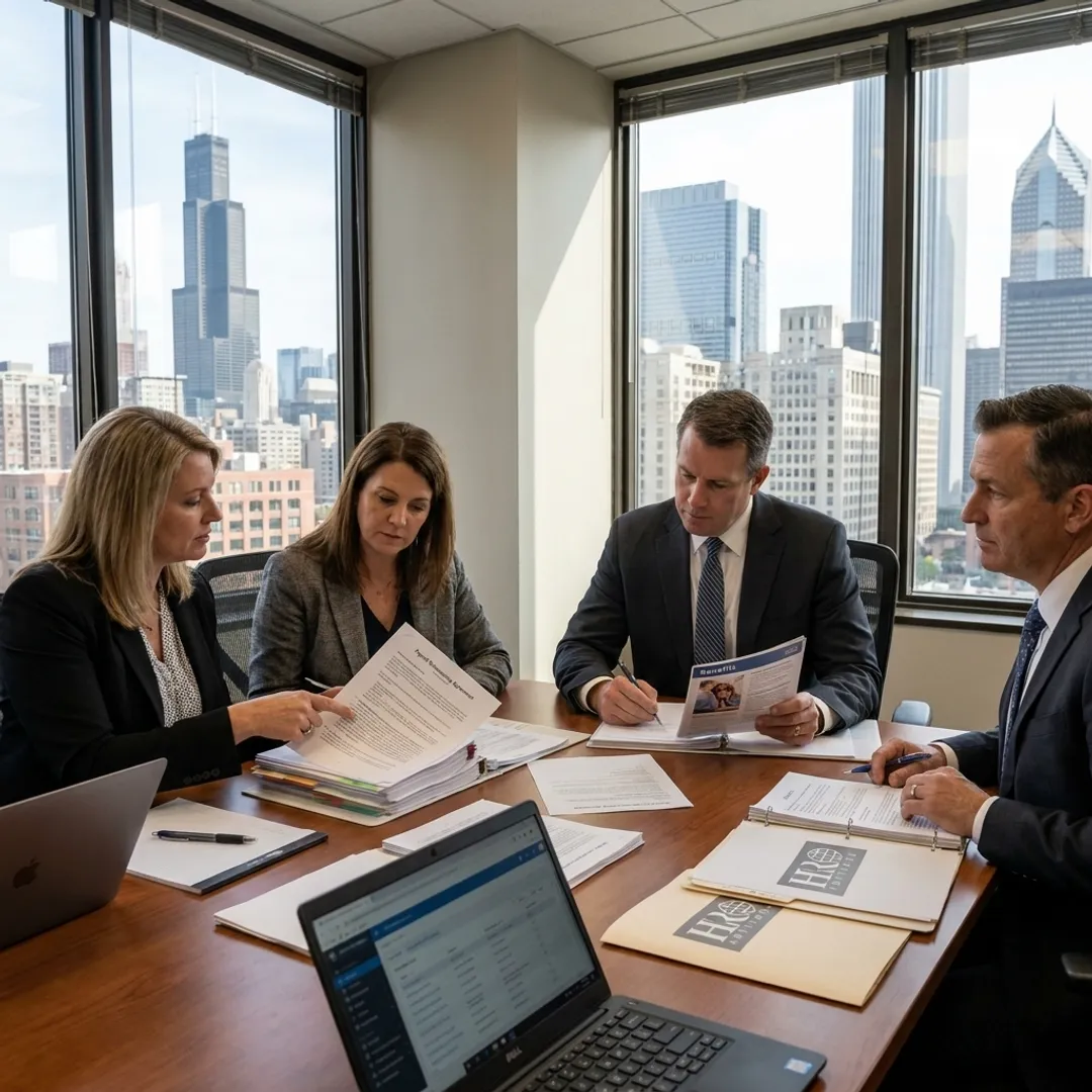 HR outsourcing consultation in Chicago office