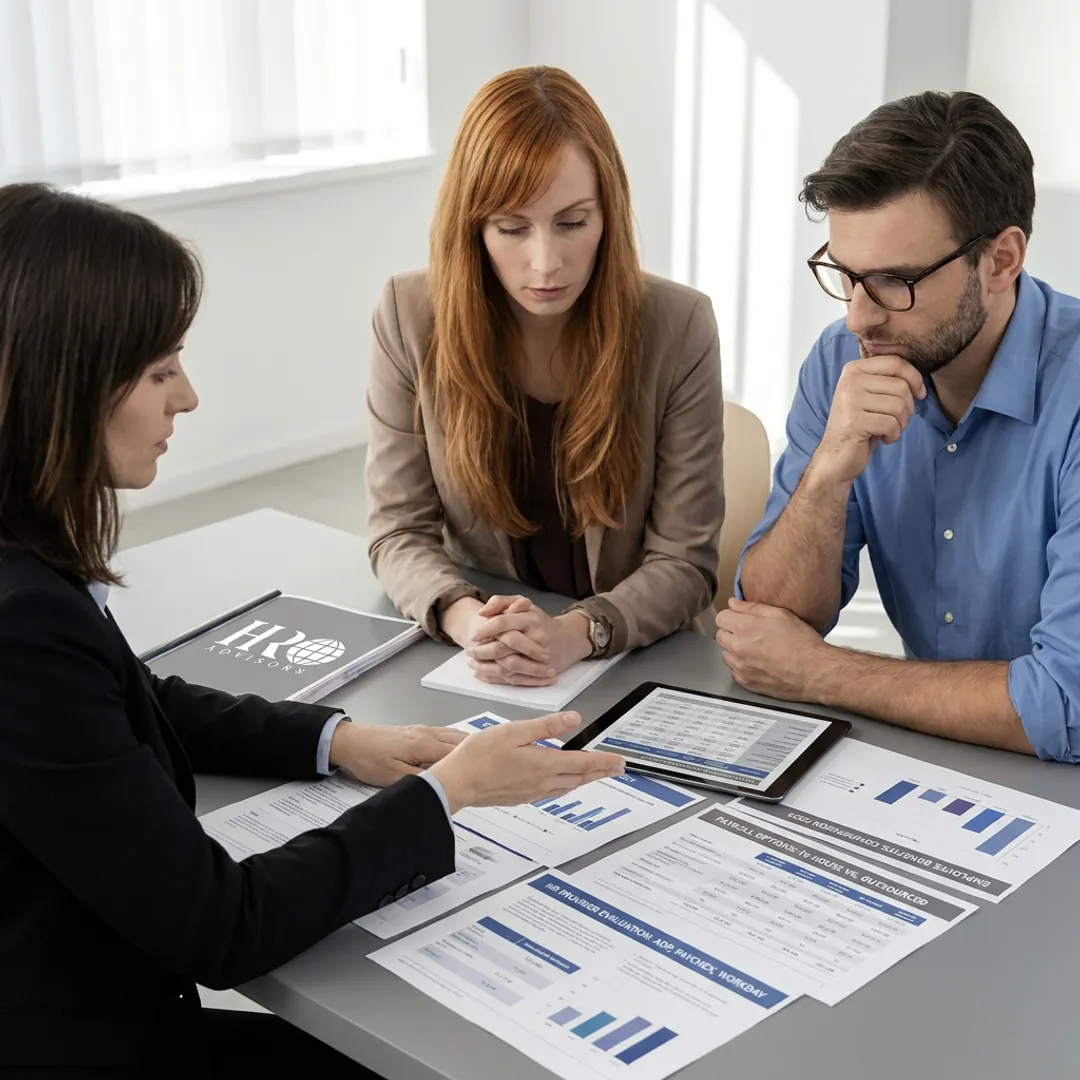 Worksite benefits advisor meeting with employers