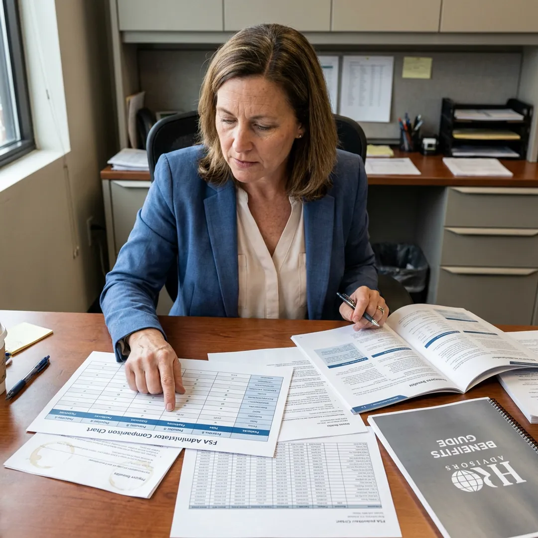 Advisor comparing FSA administrator options