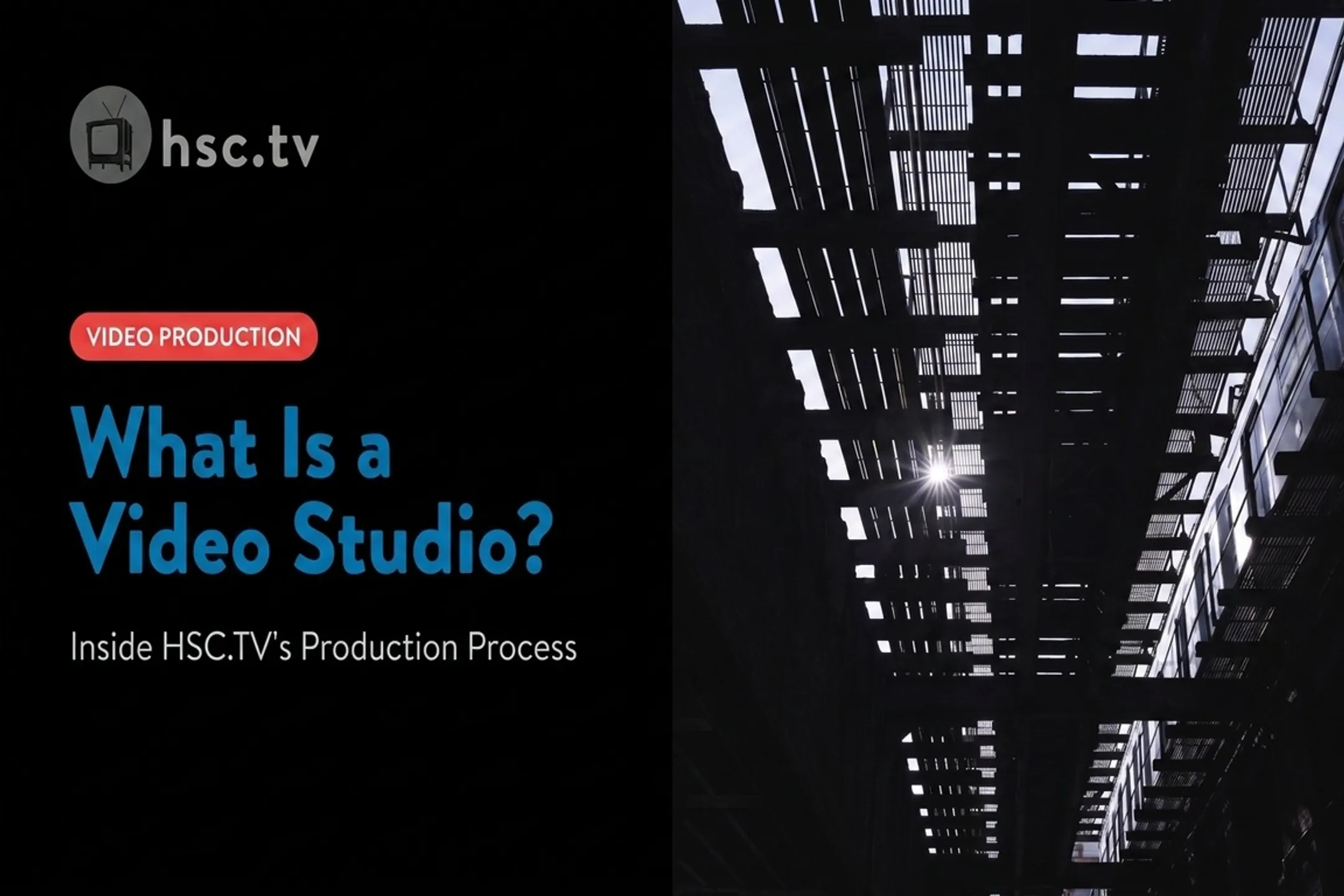 What Is a Video Studio?