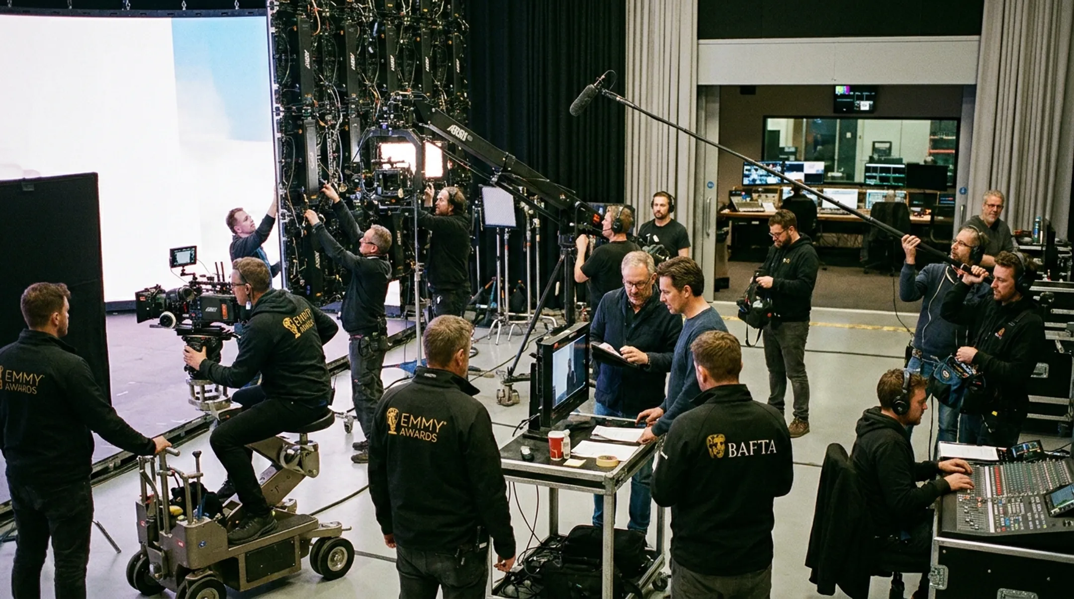 hsc.tv production studio crew filming broadcast-quality brand video content