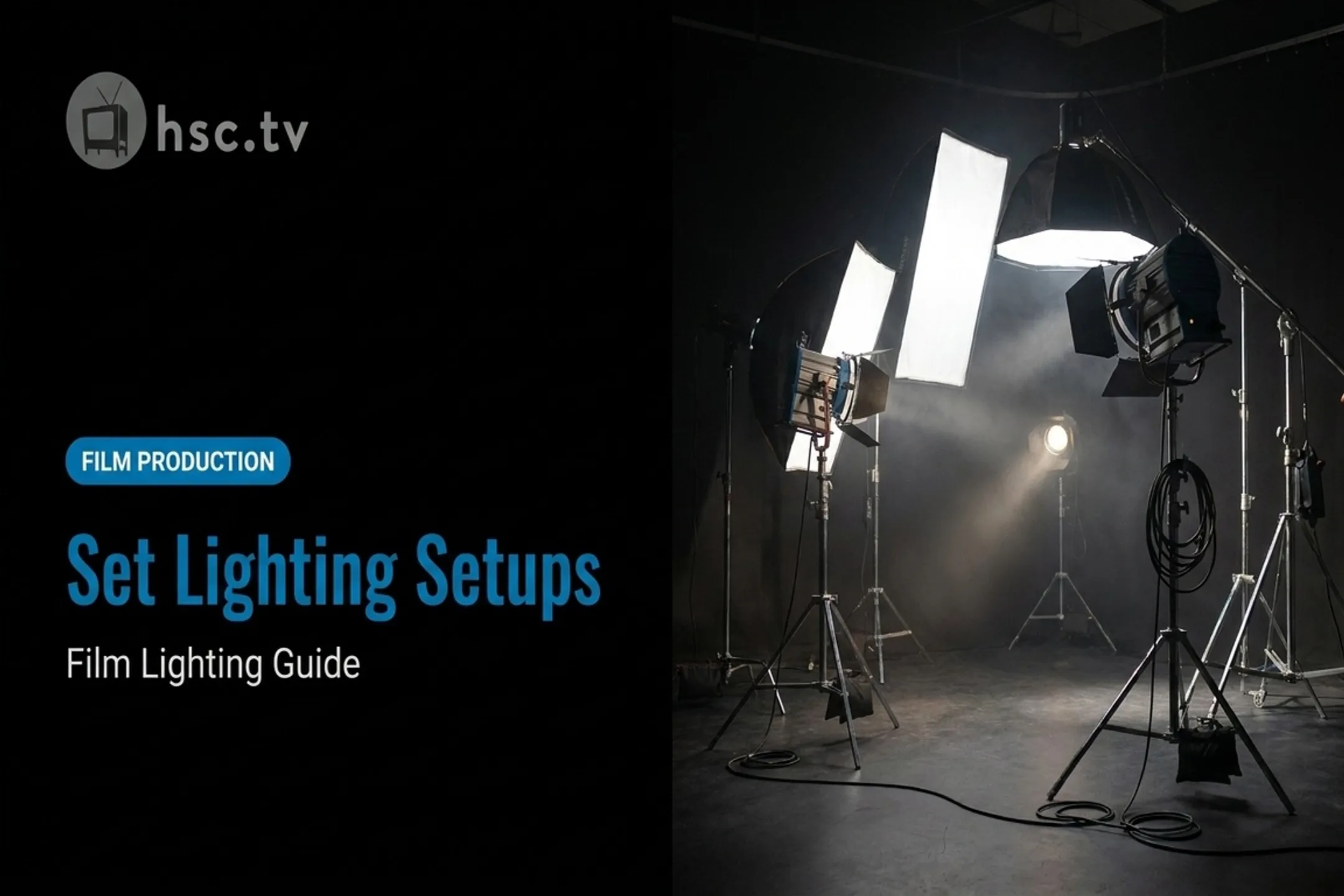 Set Lighting Setups: Film Lighting Guide