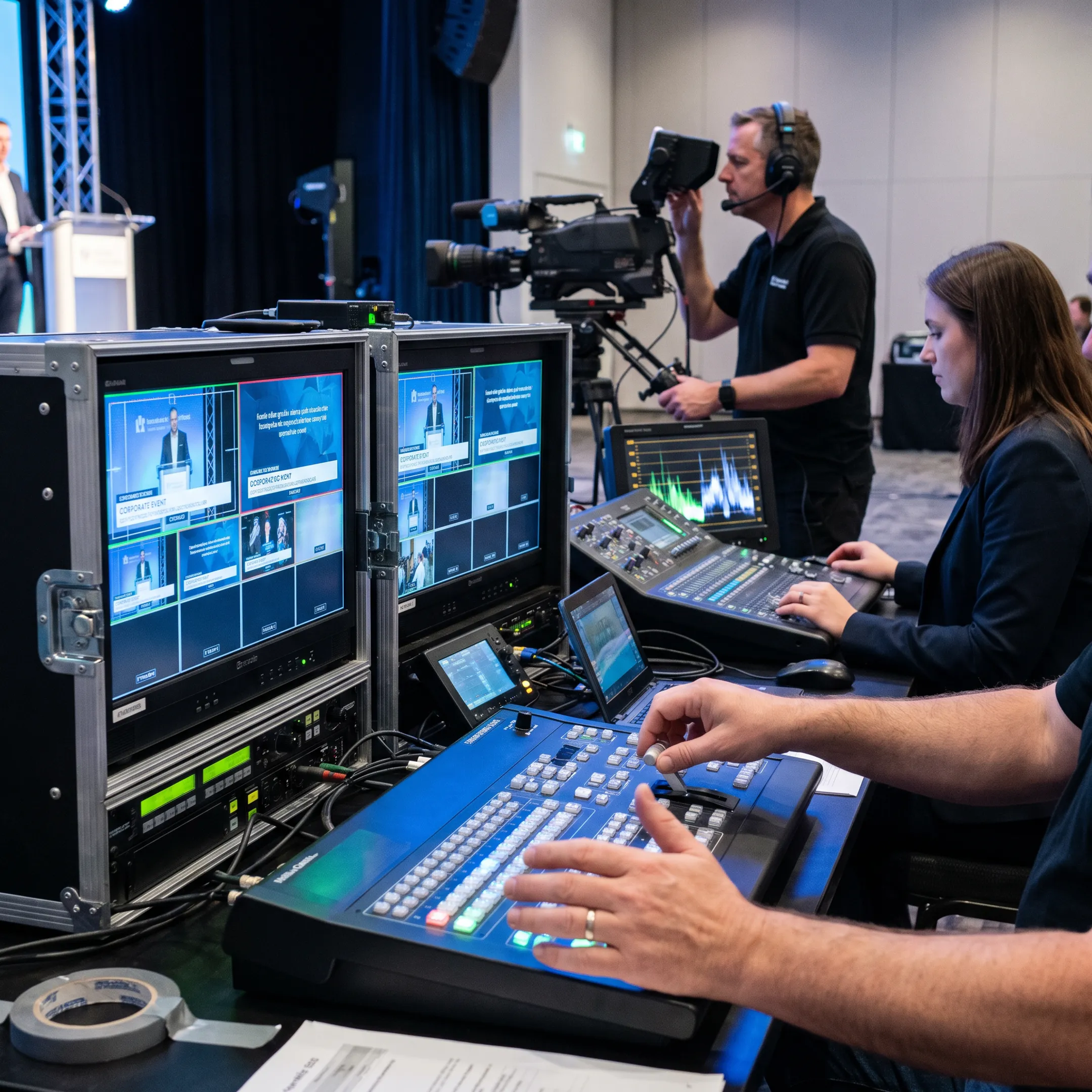 Live Streaming Production for Virtual and Hybrid Events