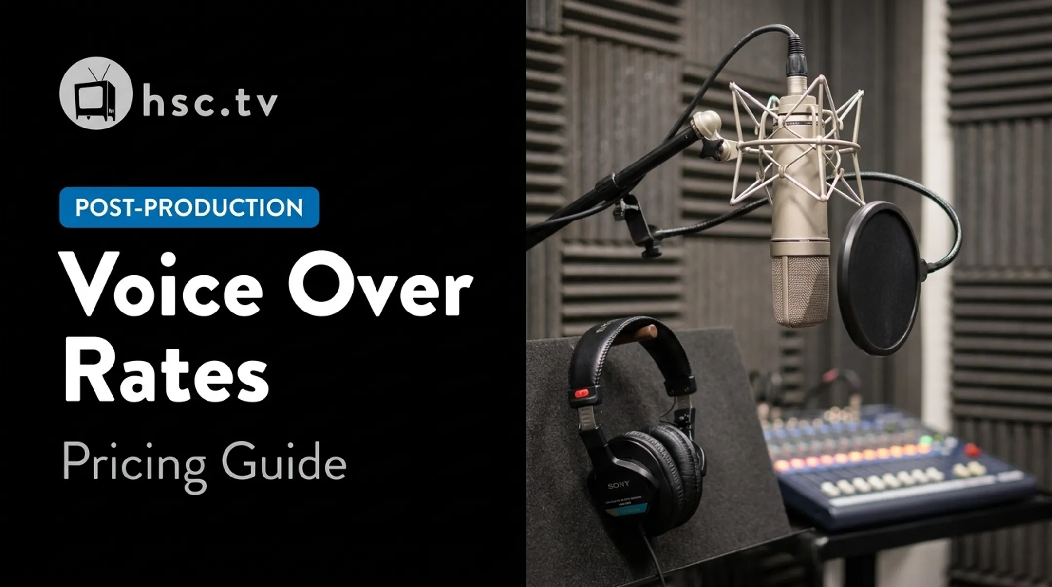 Voice Over Rates: Pricing Guide