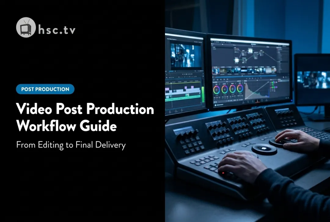 Video Post Production Workflow Guide
