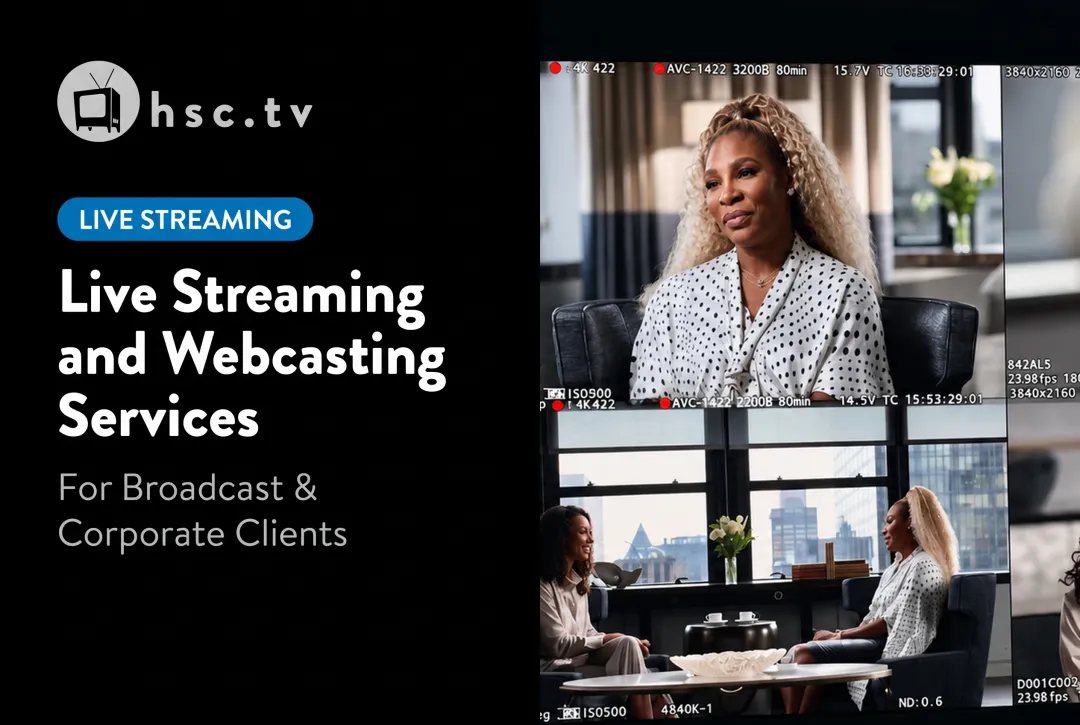 Live Streaming and Webcasting Services