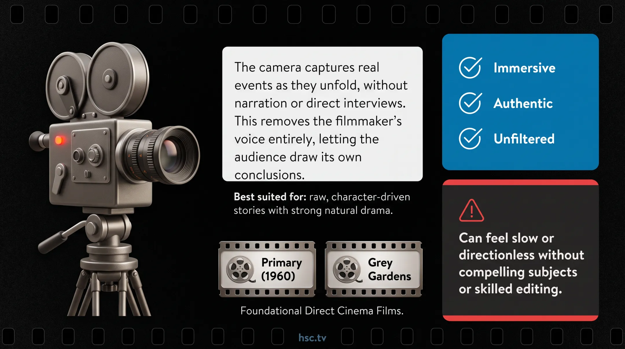 Observational documentary filmmaker capturing unscripted real-life scene