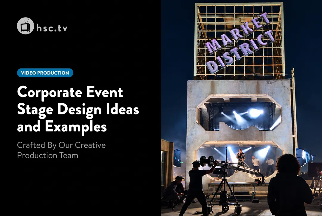 Corporate Event Stage Design Ideas and Examples