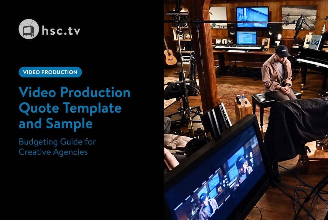 Video Production Quote Template and Sample