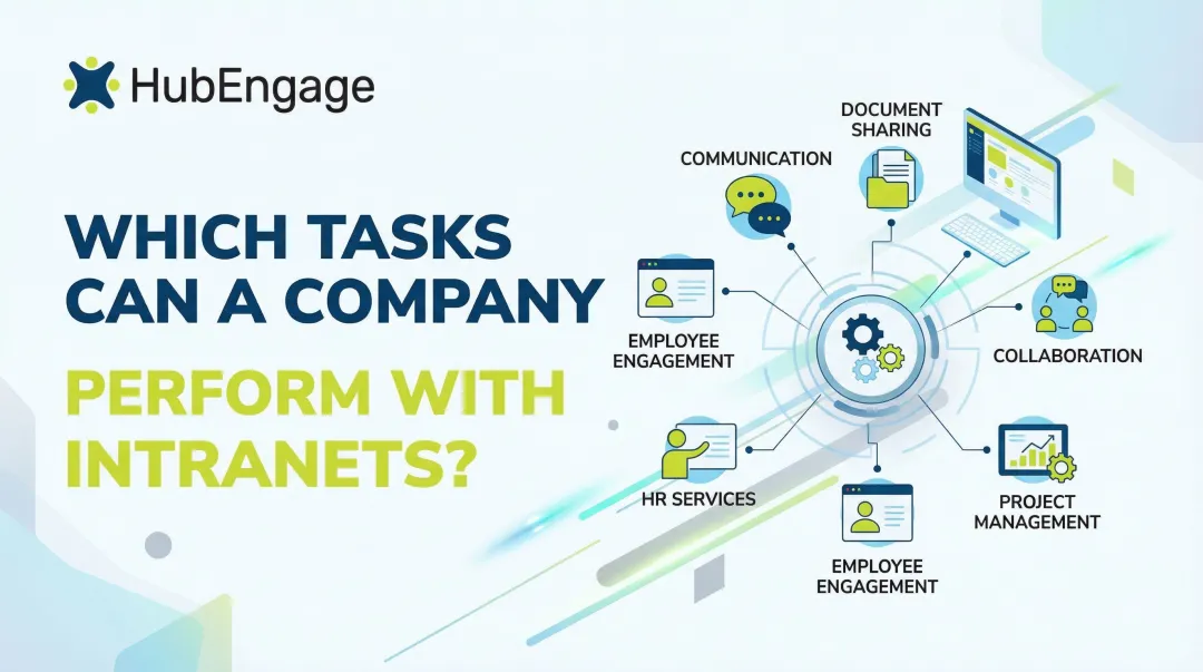 Which Tasks Can a Company Perform With Intranets?