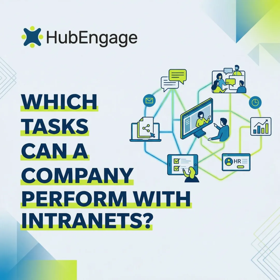 Which Tasks Can a Company Perform With Intranets?