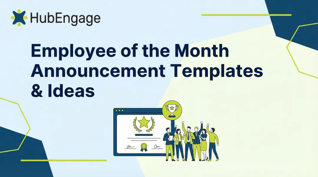 Employee of the Month Announcement Templates & Ideas