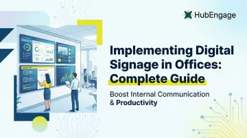 Implementing Digital Signage in Offices: Complete Guide