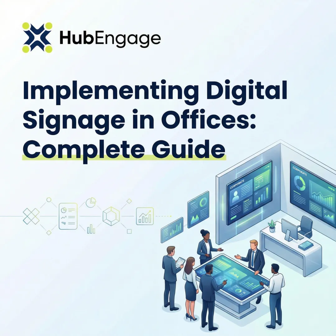 Implementing Digital Signage in Offices: Complete Guide