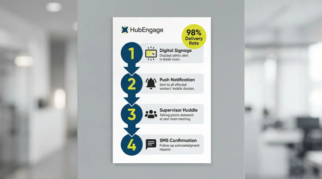 Four-channel safety communication redundancy strategy process flow diagram