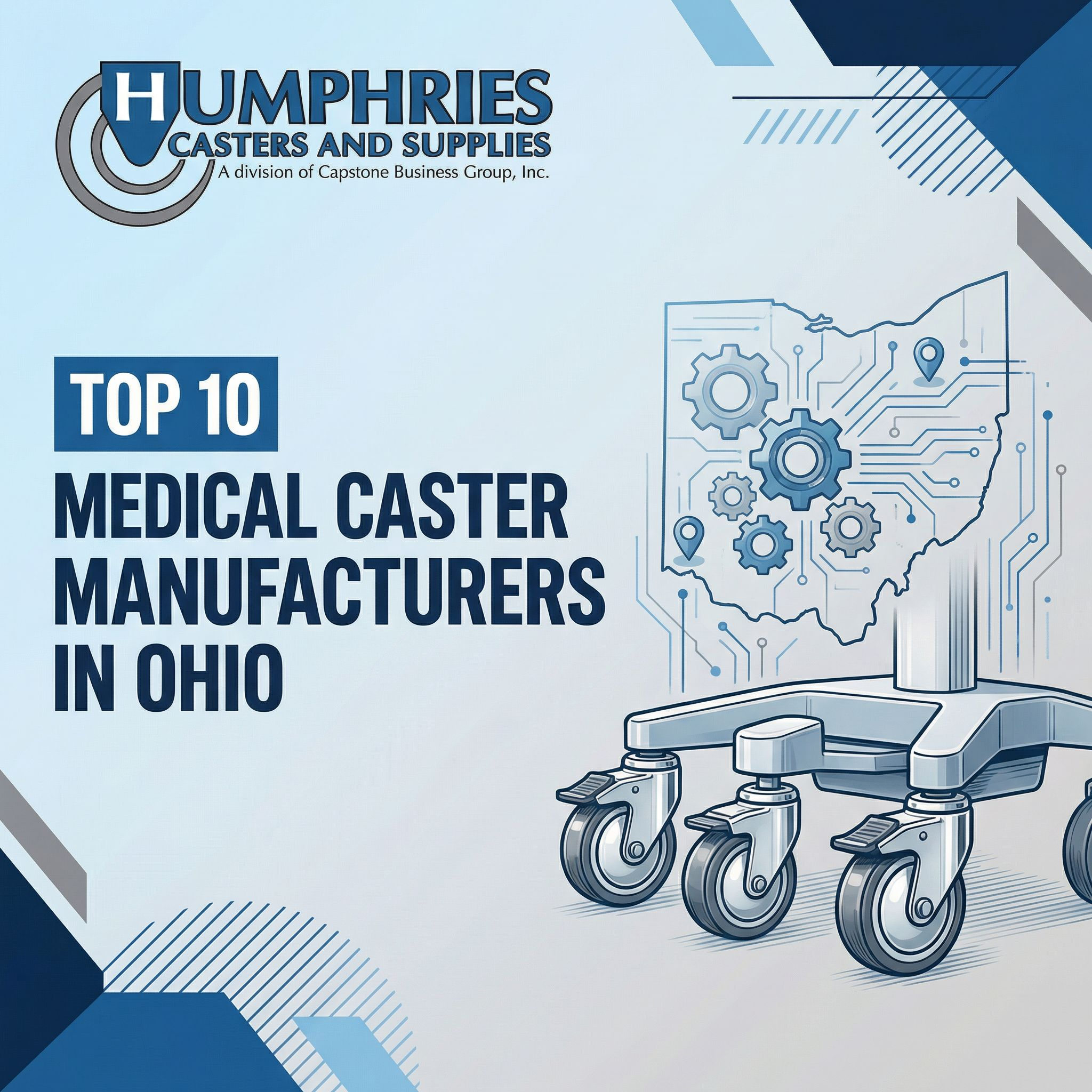 Top 10 Medical Caster Manufacturers in Ohio