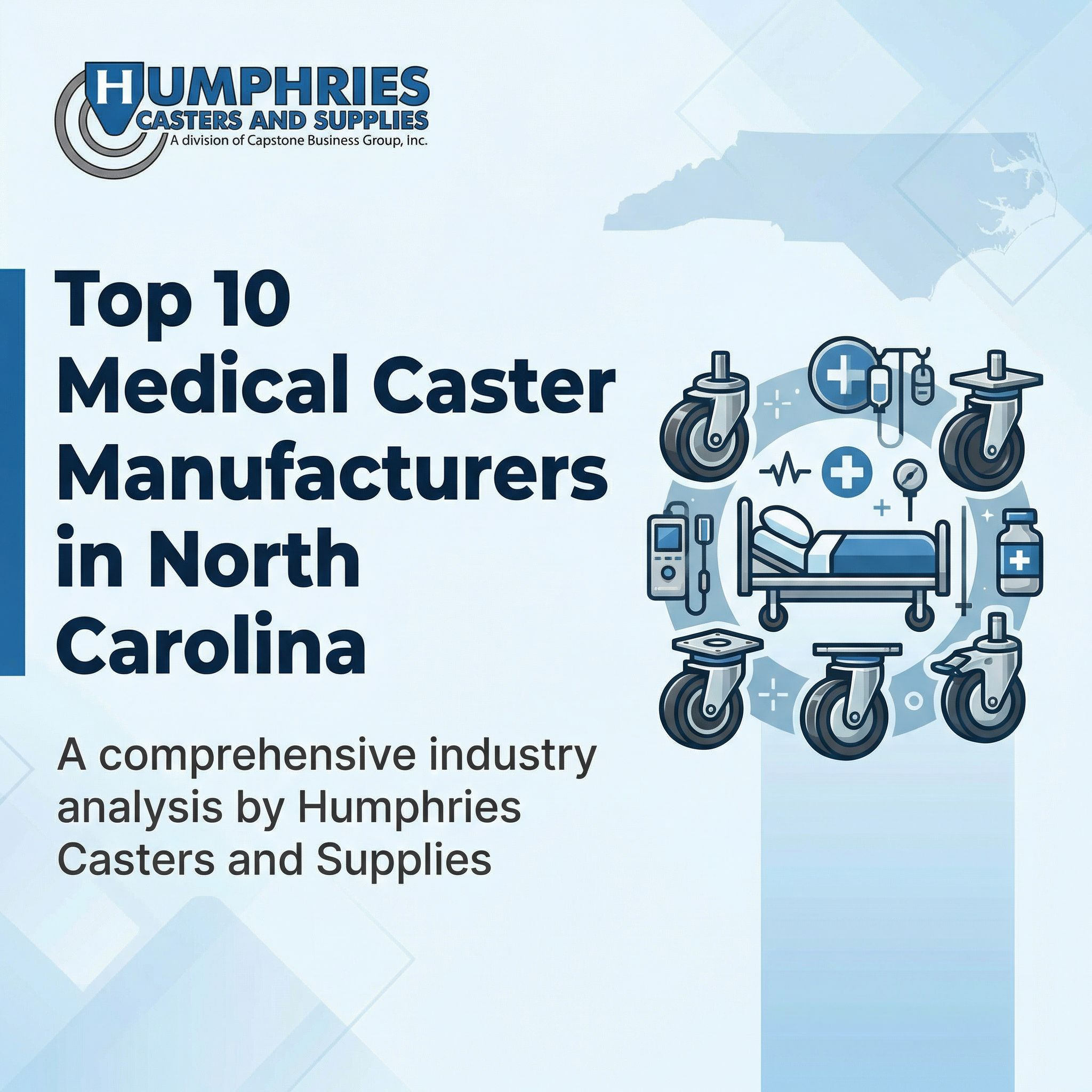 Top 10 Medical Caster Manufacturers in North Carolina