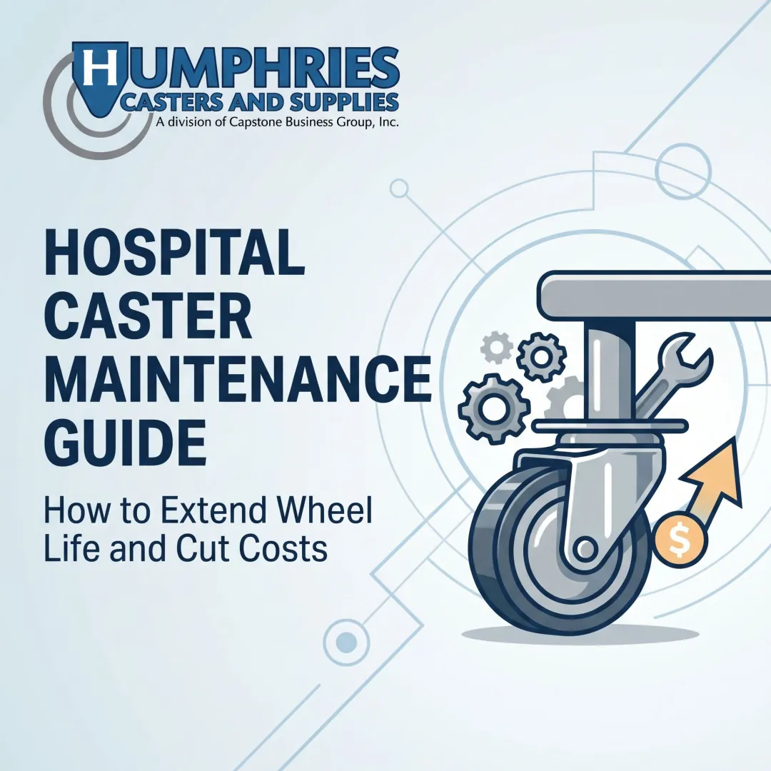Hospital Caster Maintenance Guide – How to Extend Wheel Life and Cut Costs