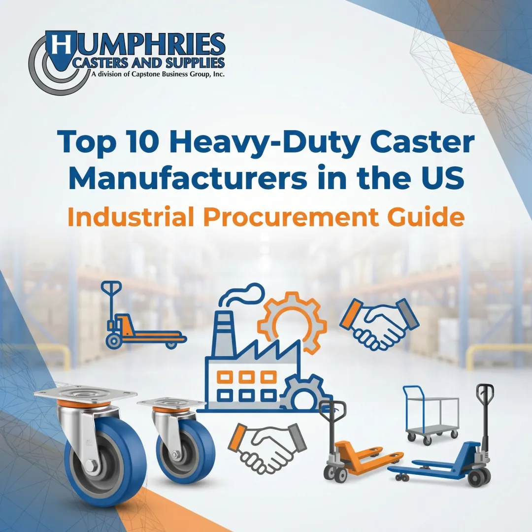 Top 10 Heavy-Duty Caster Manufacturers in the US – Industrial Procurement Guide