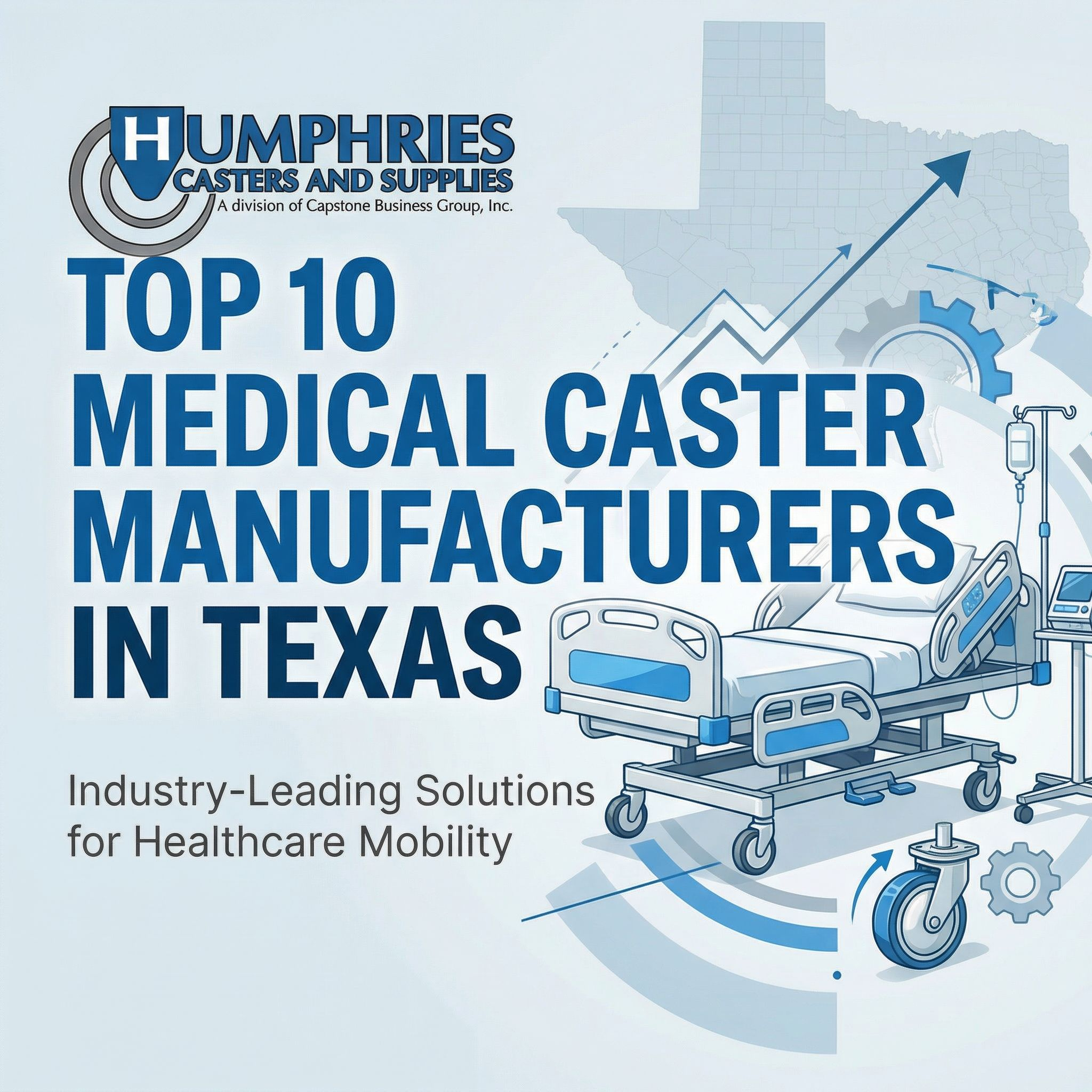Top 10 Medical Caster Manufacturers in Texas